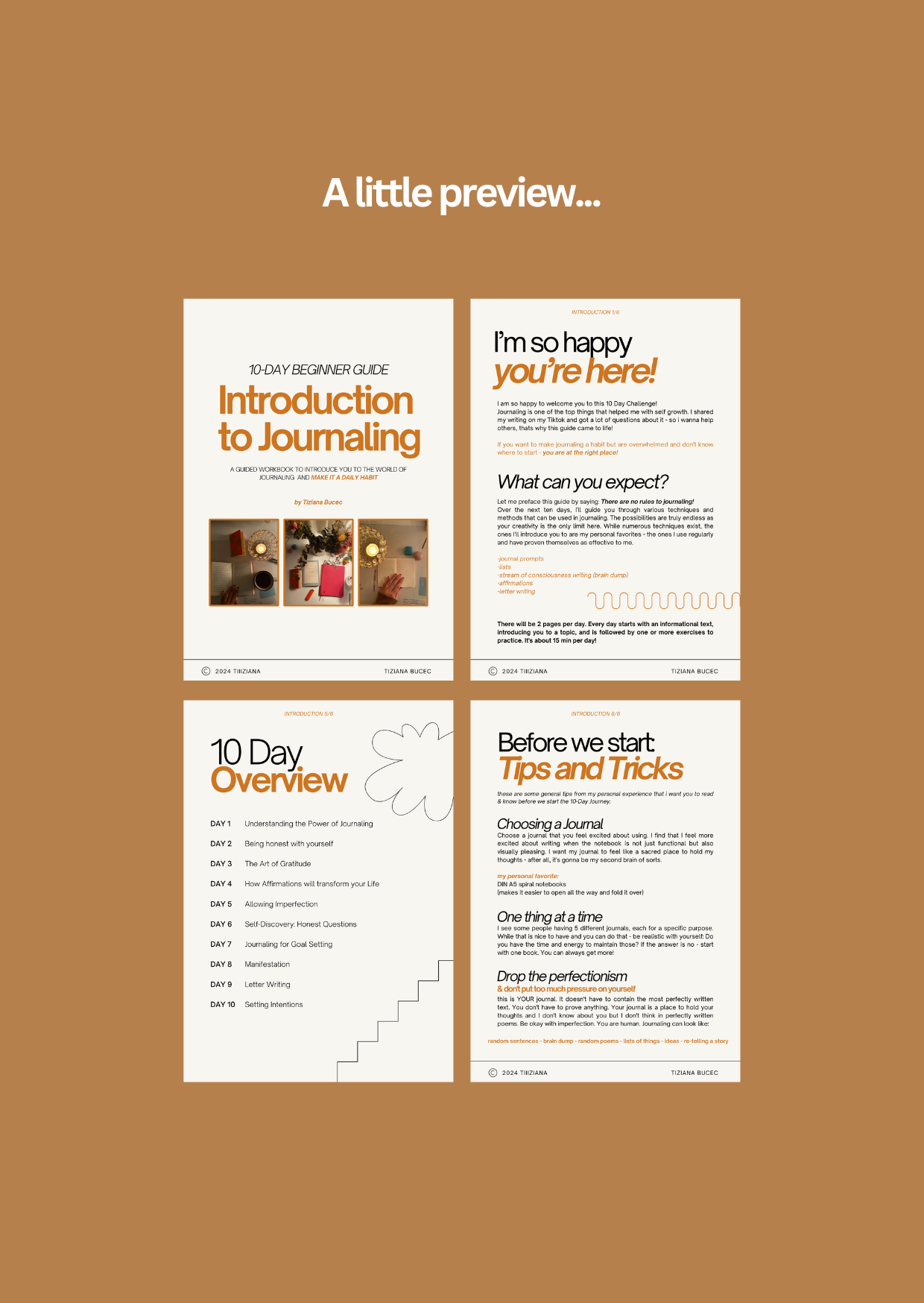 Journal Guide Ebook- Introduction to Journaling